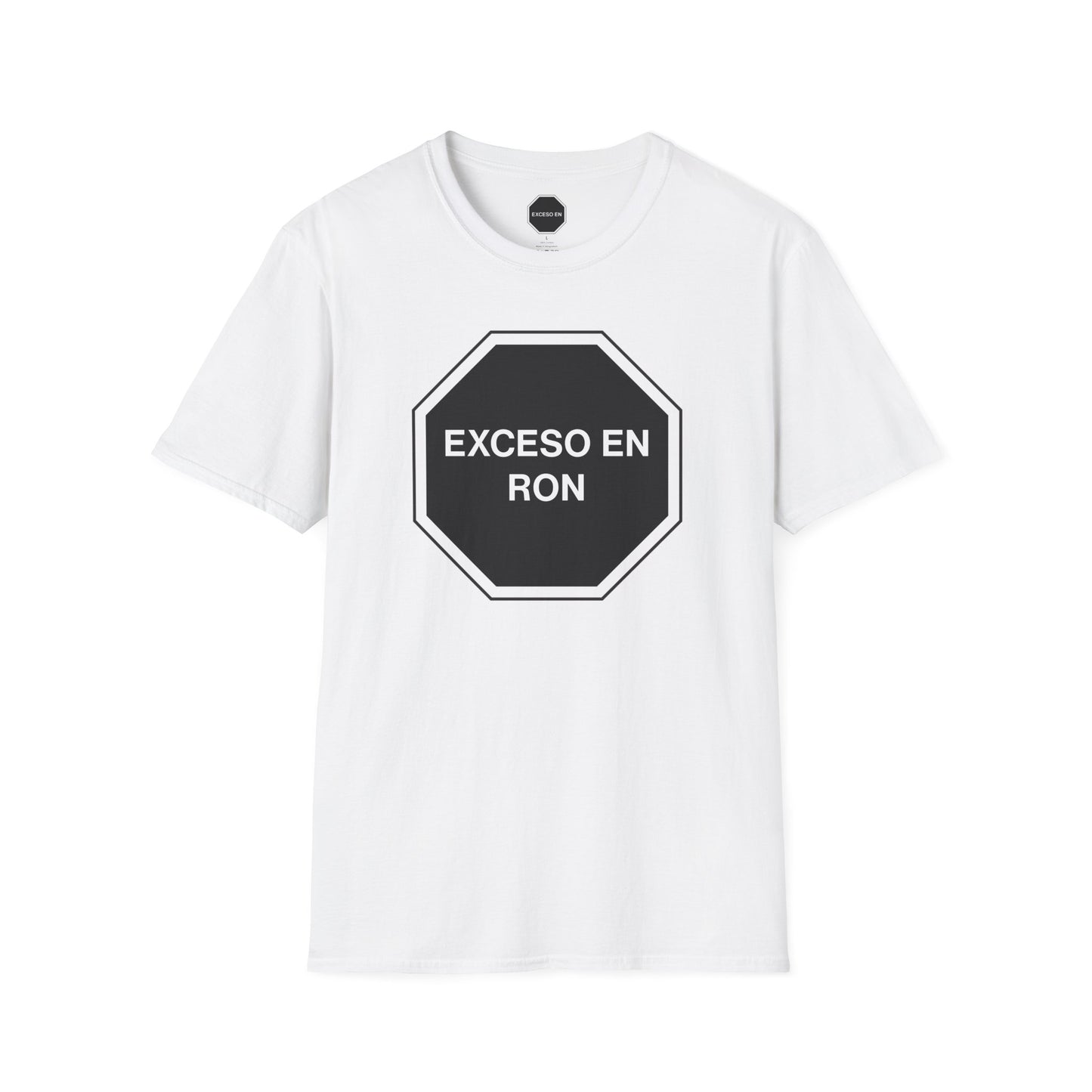 EXCESO EN RON – Unisex Softstyle Graphic Tee | EXCESO EN™