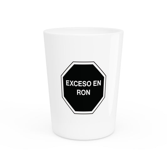 EXCESO EN RON – Shot Glass | EXCESO EN™