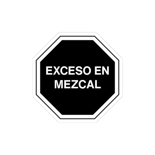 EXCESO EN MEZCAL – Kiss-Cut Sticker | EXCESO EN™